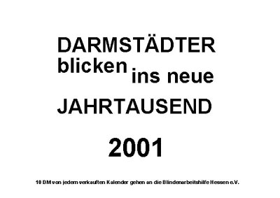 Deckblatt 2001